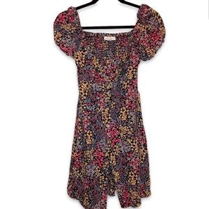 Bailey Blue Multicolored Floral Button Up Dress 👗